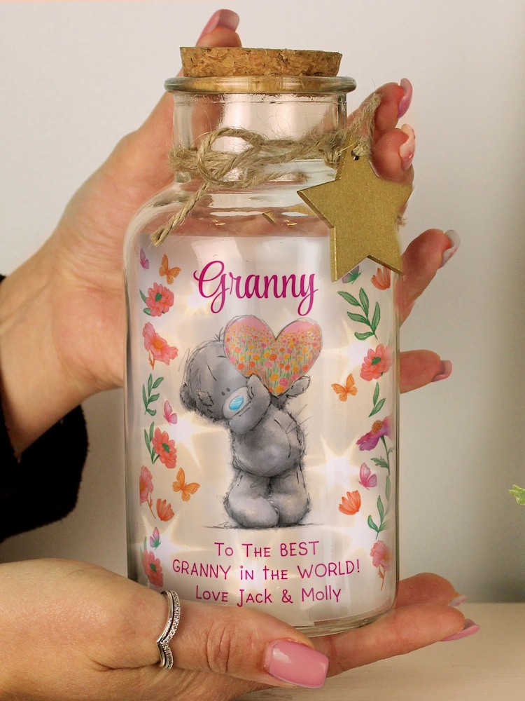 Personalised Me to You Flowers LED Light Up Jar by PMC - Image 3 of 3 Personalised Me to You Flowers LED Light Up Jar by PMC - Image 3 of 3