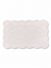 Allure Bath Fashions Grey Scalloped Jacquard Bath Mat - Image 5 of 6