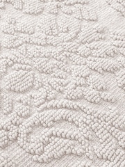 Allure Bath Fashions Grey Scalloped Jacquard Bath Mat - Image 6 of 6