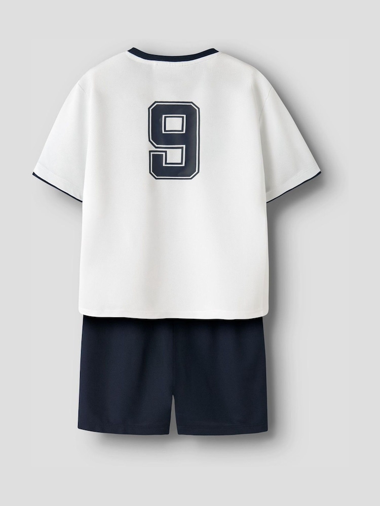Name It White England Kids Football Kit - Image 2 of 3