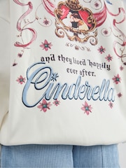 Skinnydip White Disney Cinderella Happily Ever After Sweatshirt - Image 3 of 3