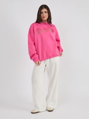 Skinnydip Pink Beaded Cake Sweatshirt - Image 1 of 3
