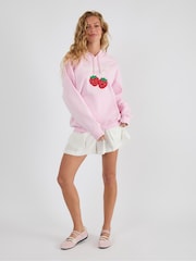 Skinnydip Pink Brunch Club Hoodie - Image 1 of 4