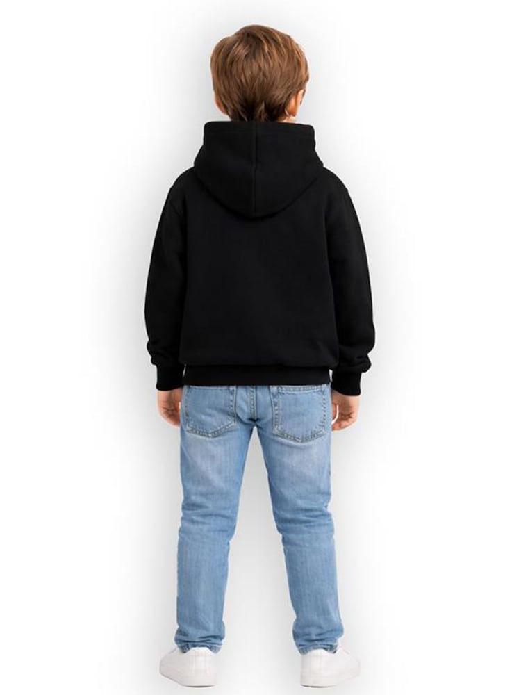 Brand Threads Black Kids Brainrot Character Hoodie - Image 2 of 2