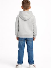 Brand Threads Grey Kids Brainrot Hoodie - Image 2 of 2