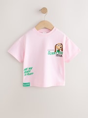 Pale Pink Toy Story Slinky Dog Short Sleeve T-Shirt (3mths-7yrs) - Image 1 of 4