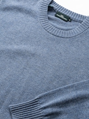 Rodd & Gunn Blue Stewart Island Knit Jumper - Image 6 of 6