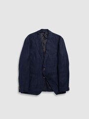 Rodd & Gunn Midnight Blue The Cascades Sports Fit Jacket - Image 4 of 5