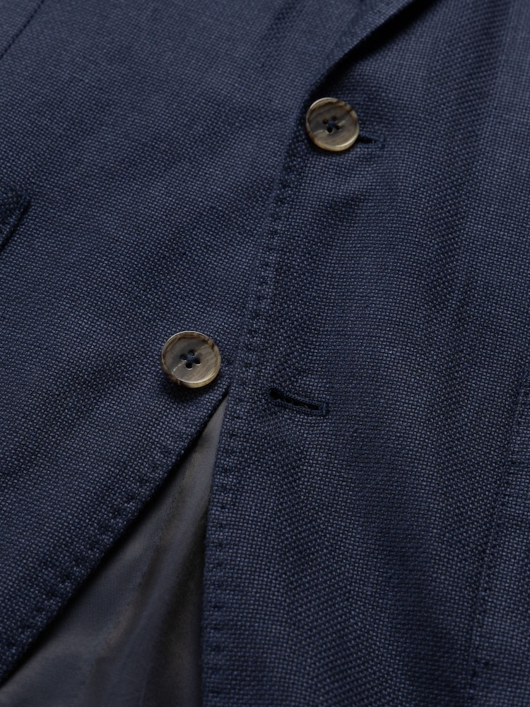 Rodd & Gunn Midnight Blue The Cascades Sports Fit Jacket - Image 5 of 5 Rodd & Gunn Midnight Blue The Cascades Sports Fit Jacket - Image 5 of 5