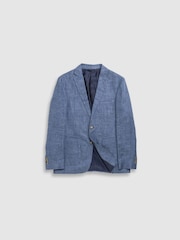 Rodd & Gunn Blue The Cascades Sports Fit Jacket - Image 3 of 4