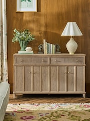 Laura Ashley Light Oak Barcombe Large Sideboard - Image 1 of 12