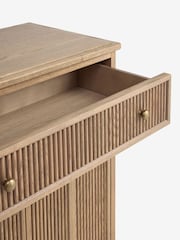 Laura Ashley Light Oak Barcombe Large Sideboard - Image 10 of 12