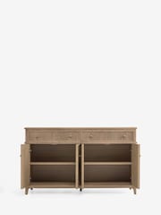 Laura Ashley Light Oak Barcombe Large Sideboard - Image 8 of 12