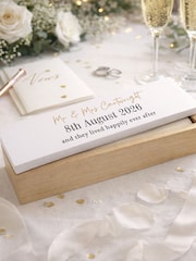 Personalised Wedding Certificate Holder by PMC - Image 1 of 3