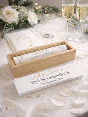 Personalised Wedding Certificate Holder by PMC - Image 2 of 3