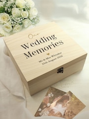 Personalised Wedding Memory Box by PMC - Image 1 of 3
