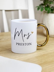 Personalised Mrs Mug by PMC - Image 1 of 2