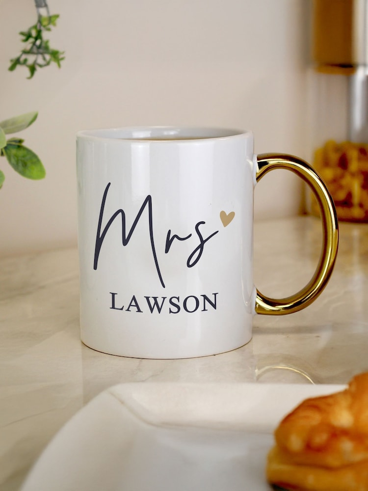 Personalised Mrs Mug by PMC - Image 2 of 2