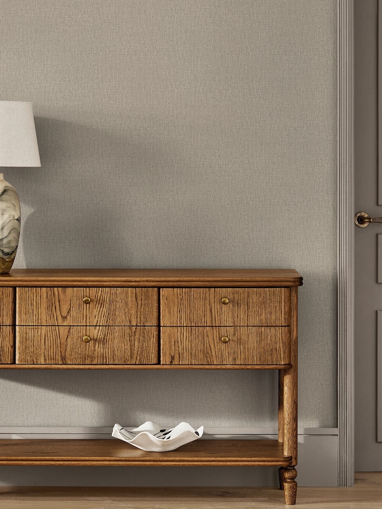 Linen Look 10M Wallpaper - Imagen 1 de 5 Linen Look 10M Wallpaper - Imagen 1 de 5