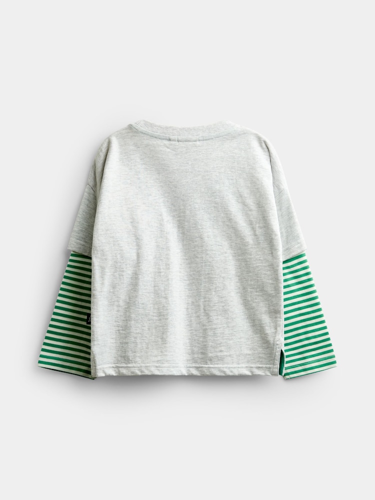 JoJo Maman Bébé Long Sleeve Skater Top - Image 2 sur 4