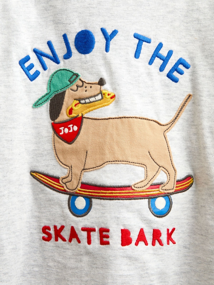 JoJo Maman Bébé Long Sleeve Skater Top - Image 4 sur 4