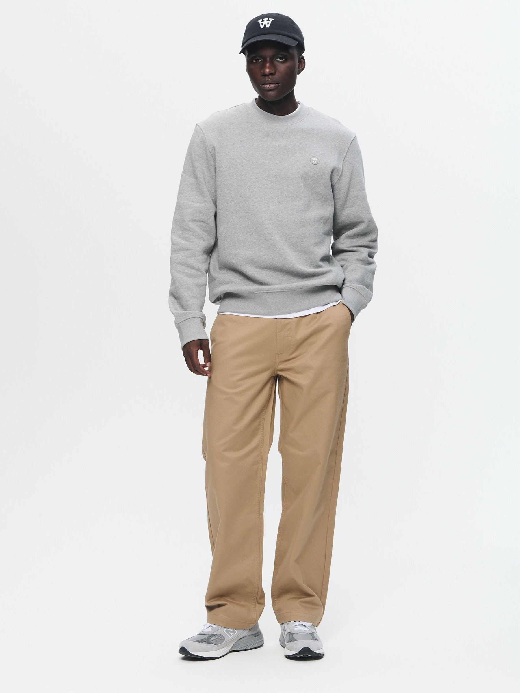 Buy Double A by Wood Wood Brown Silas Chinos from Next USA