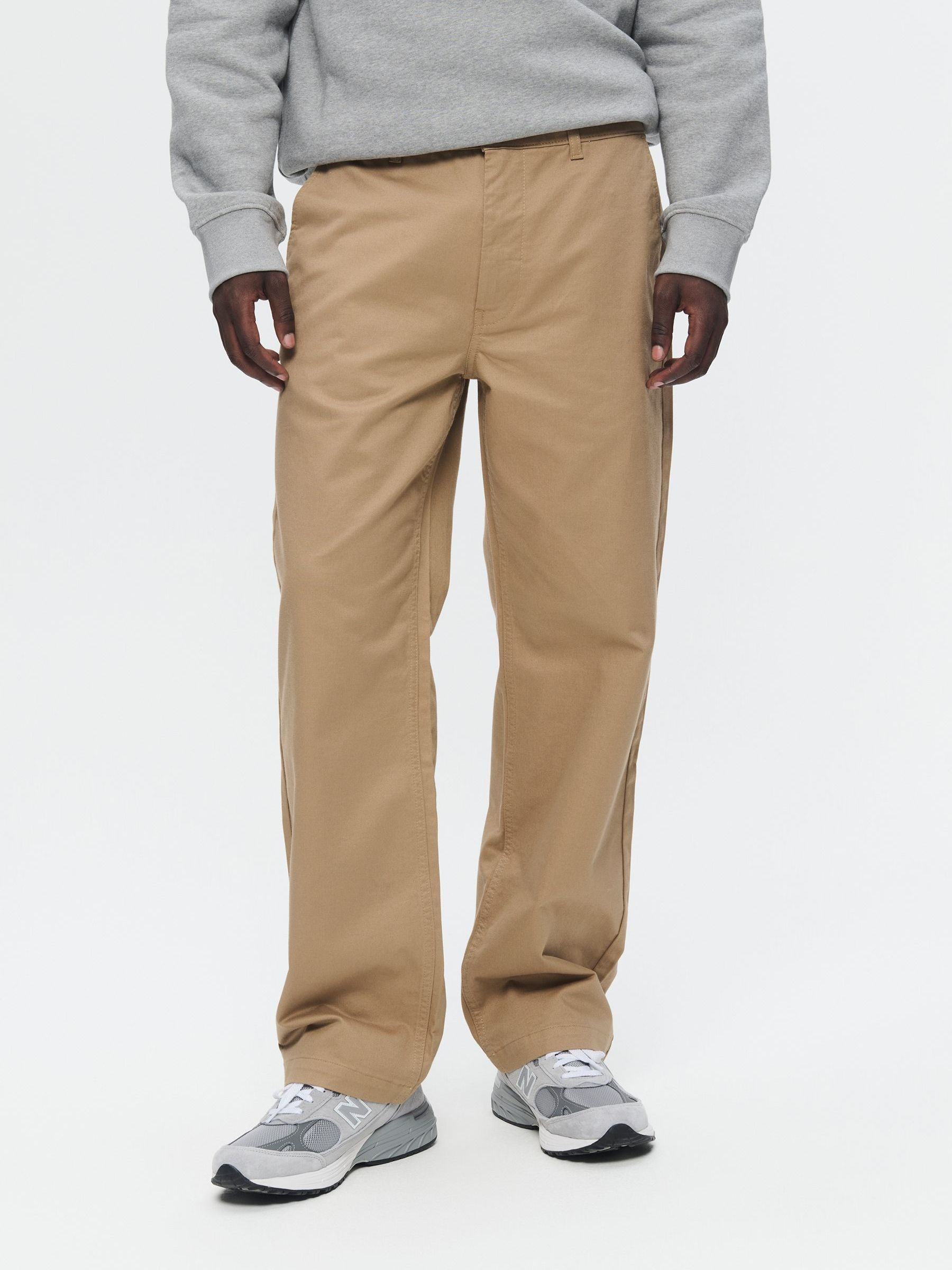 Buy Double A by Wood Wood Brown Silas Chinos from Next USA