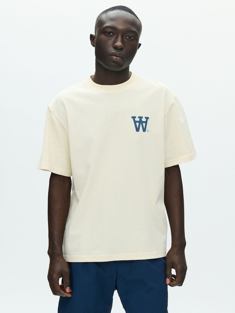 奶油 - Double A by W.W. Liam T-Shirt Chest - 5的图像2｝