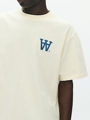奶油 - Double A by W.W. Liam T-Shirt Chest - 5的图像4｝