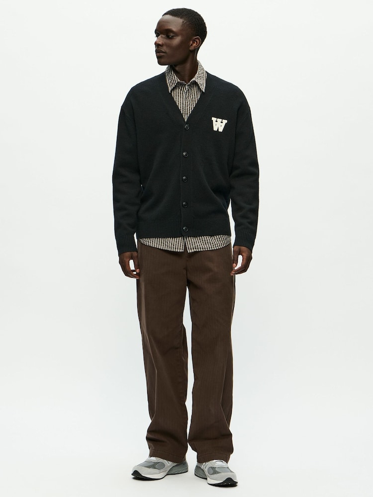 Double A by W.W. Black Tay Logo Cardigan - Image 1 of 5