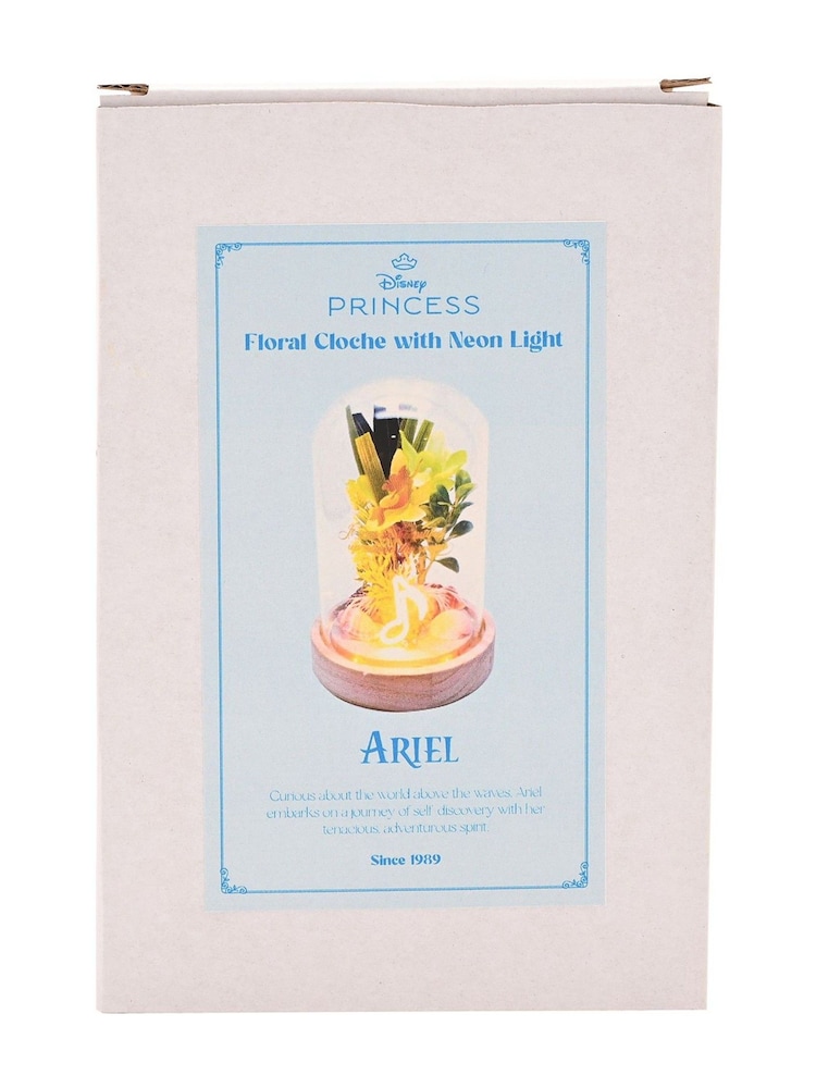 Disney Princess Multicoloured Florals In Cloche Neon Ariel Light - Image 5 of 5