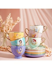 Disney Princess Yellow Tea Belle Cup & Saucer - Image 5 of 7