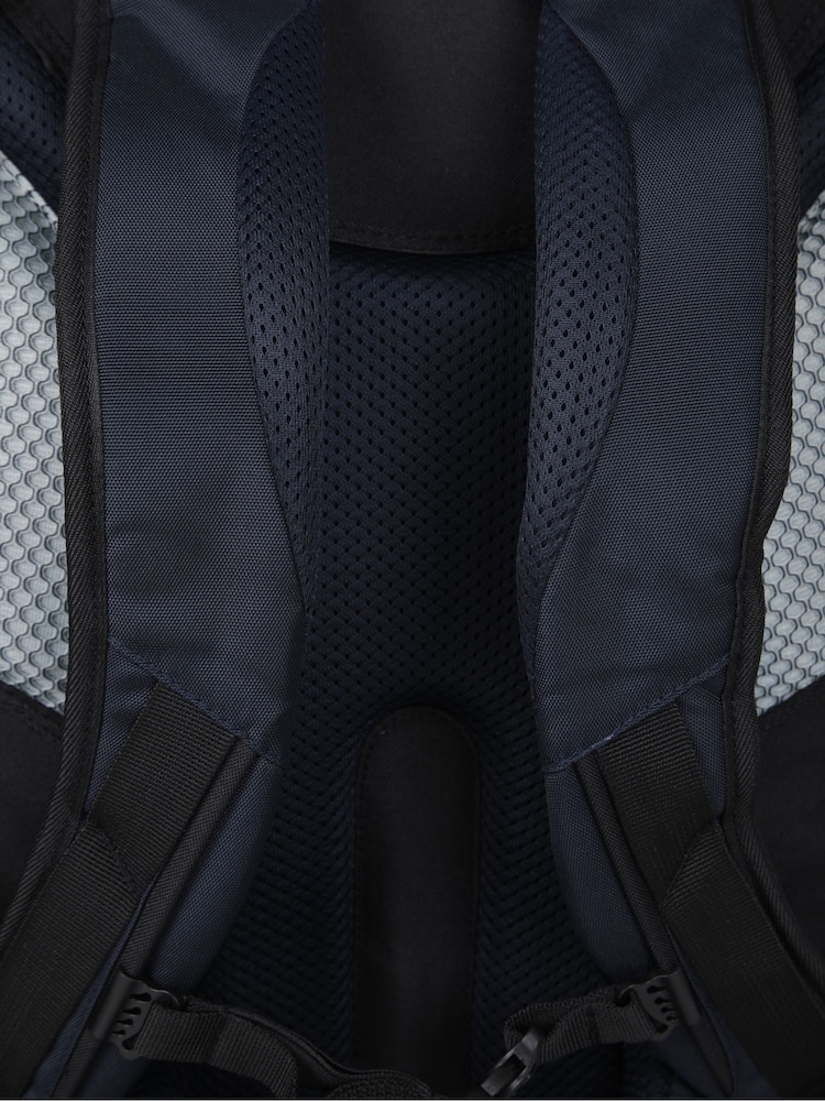 Mountain Warehouse Blue Vic Global 40L Water-Resistant Rucksack Bag - Image 6 of 6