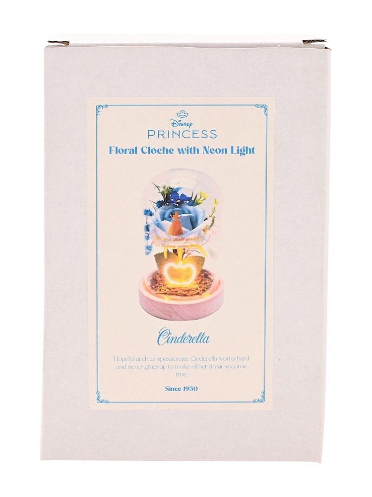 Disney Princess Multicoloured Florals In Cloche Neon Cinderella Light - Image 5 of 5