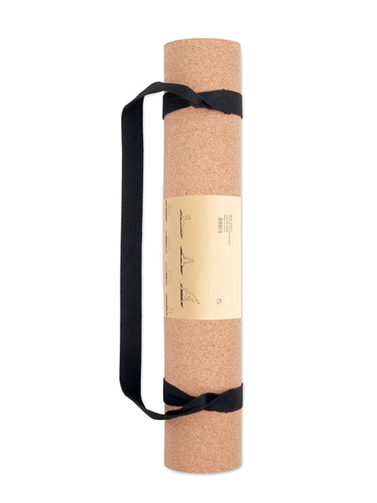 Personalised Cork Yoga Mat by Treat Republic - Image 2 of 2