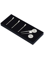 Personalised Silver Plated Golf Tee Gift Set by Treat Republic - Image 2 of 3