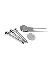 Personalised Silver Plated Golf Tee Gift Set by Treat Republic - Image 3 of 3