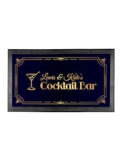 Personalised Stylish Cocktail Bar Mat by Treat Republic - Image 5 of 5