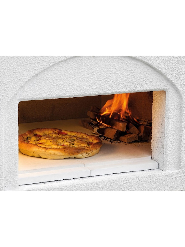 Palazzetti Anthracite Gargano 3 Masonry Barbecue with Wood Fired Oven - Image 6 of 6 Palazzetti Anthracite Gargano 3 Masonry Barbecue with Wood Fired Oven - Image 6 of 6