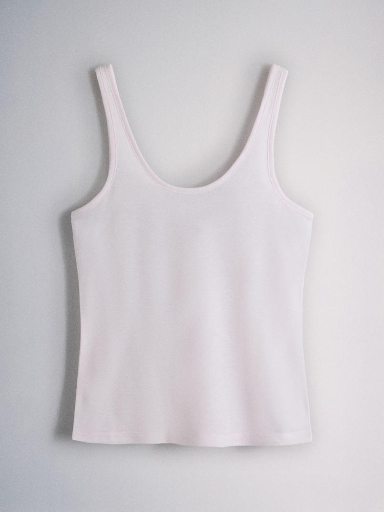 The Set 2 Pack Sheer Long Sleeve and Vests Pink/Burgundy - Image 2 of 7