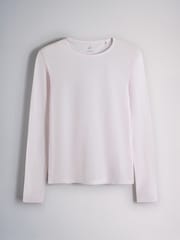 The Set 2 Pack Sheer Long Sleeve and Vests Pink/Burgundy - Image 3 of 7