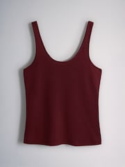 The Set 2 Pack Sheer Long Sleeve and Vests Pink/Burgundy - Image 5 of 7