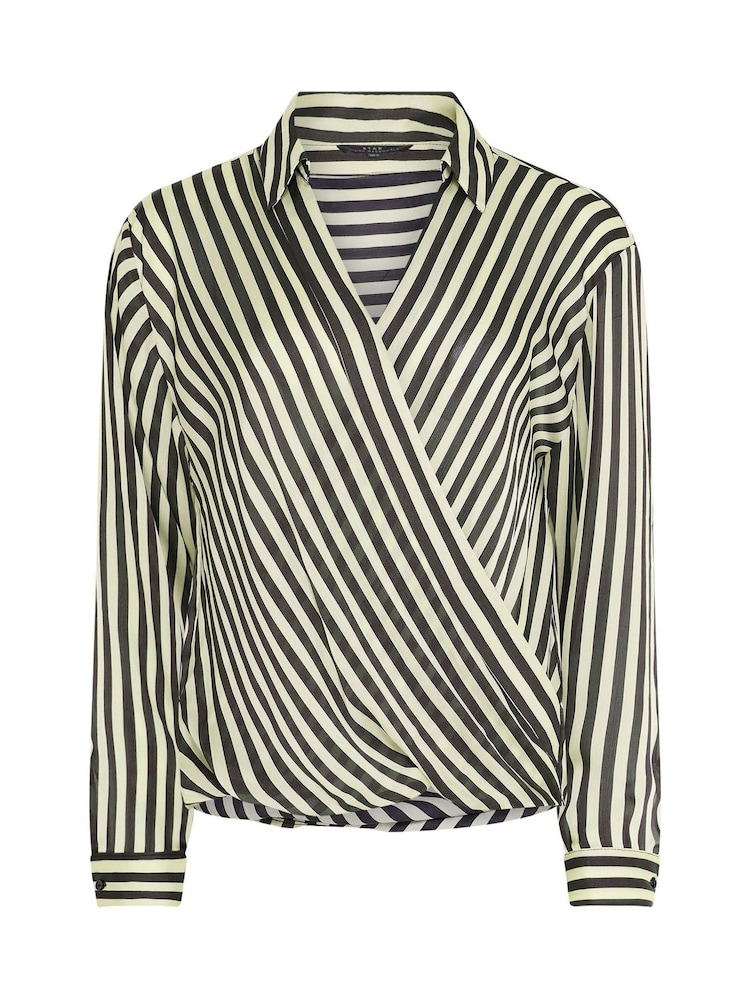 Star by Julien MacDonald Stripe Wrap Blouse - Bild 5 von 5