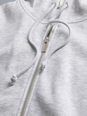 The Set 2 Pack Zip Through Hoodies Brown/Oat Marl - Image 4 of 5