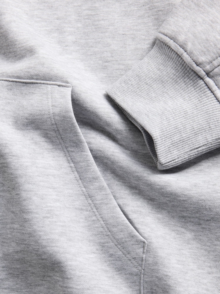 The Set 2 Pack Zip Through Hoodies Brown/Oat Marl - Image 5 of 5 The Set 2 Pack Zip Through Hoodies Brown/Oat Marl - Image 5 of 5