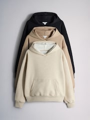 The Set 3 Pack Sweat Hoodies Black - Image 1 of 6