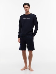 Tommy Hilfiger Blue Lounge Track Top - Image 2 of 5