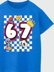 Brands In Blue 67 Doodle T-Shirt - Image 2 of 3