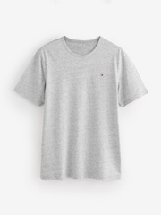 Noir/Gris/Blanc - Lot de 3 t-shirts Tommy Hilfiger coton - Image 8 sur 10