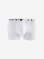 Tommy Hilfiger Black/White/Red Cotton Stretch Trunks 3 Pack - Image 3 of 4